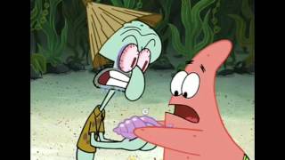YTP Mini - Squidward and Patrick switch the meaning of yes and no.