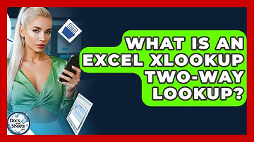 What Is An Excel XLOOKUP Two-way Lookup? - Docs and Sheets Pro