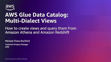 How to create views and query them from Amazon Athena and Amazon Redshift | Amazon Web Services