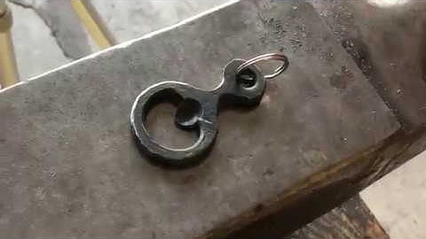 Blacksmithing: Forging a Keychain Bottle Opener
