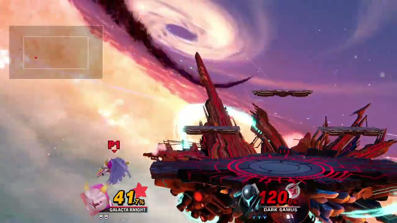 #2 Prácticando/Entrenando con Meta knight/Galacta knight || ssbu || mantakaps (spoiler: perdí)