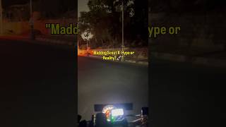 Testing MADDOG Scout X on Triumph Speed 400! #shorts #viral #gunjantravelogs #foglights #automobile