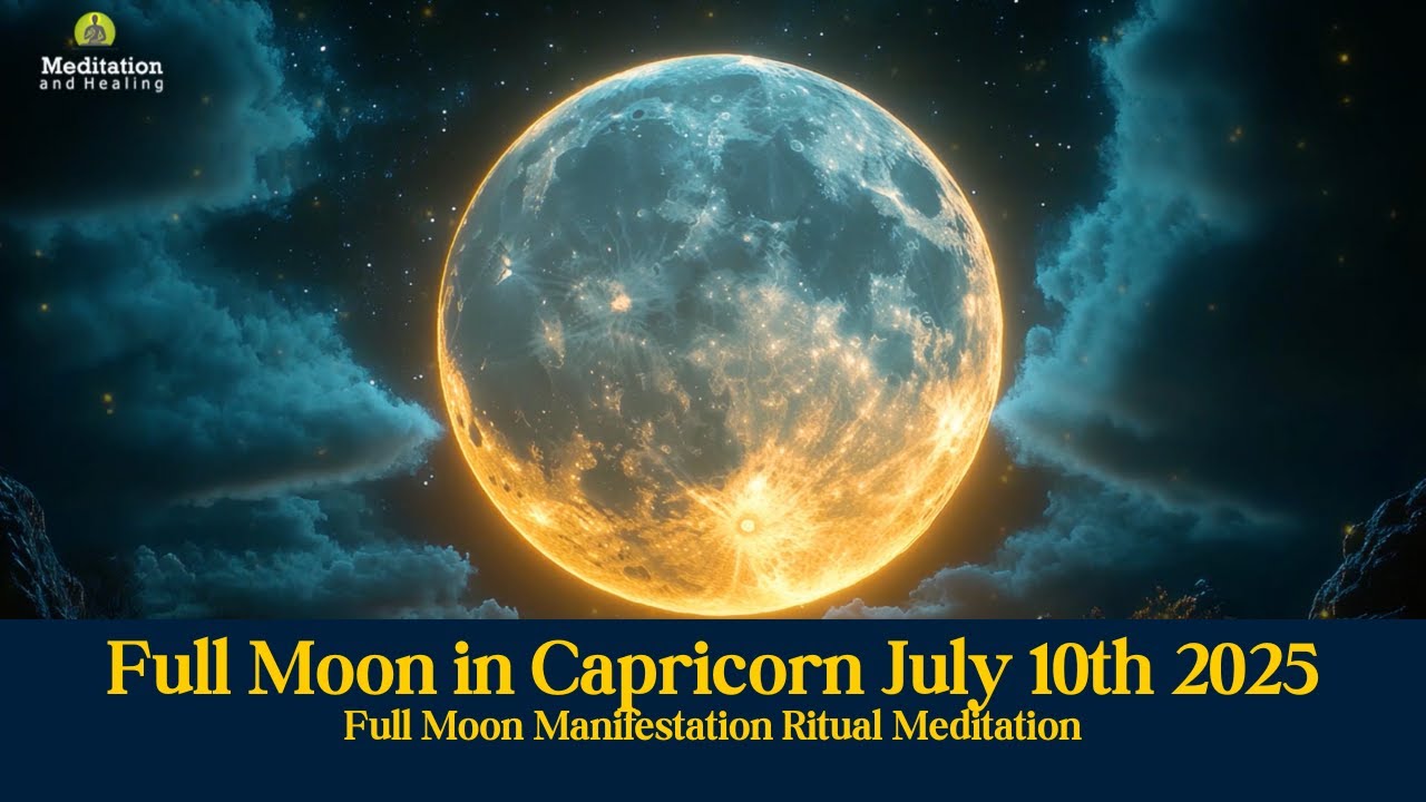 Full Moon in Capricorn July 10th 2025 | Powerful July Full Moon ...