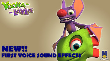 Yooka-Laylee -  First voice sound effects from Chris Sutherland