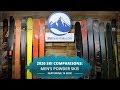 2020 Men's Powder Ski Comparison - 110 to 127 mm Width