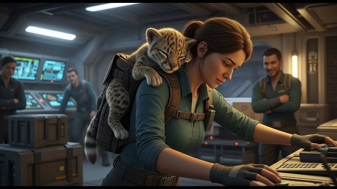She Labored with a Cub on Her Back — The Crew Pretended Not to See ...
