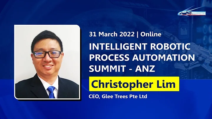 Working Smarter - Digitalisation in Finance by Chr...