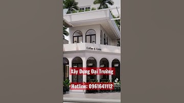 Mẫu quán cafe 2 mặt tiền đẹp lung linh - Siêu phẩm được kts Đại Trường thiết kế cho a Lâm - Quận 2