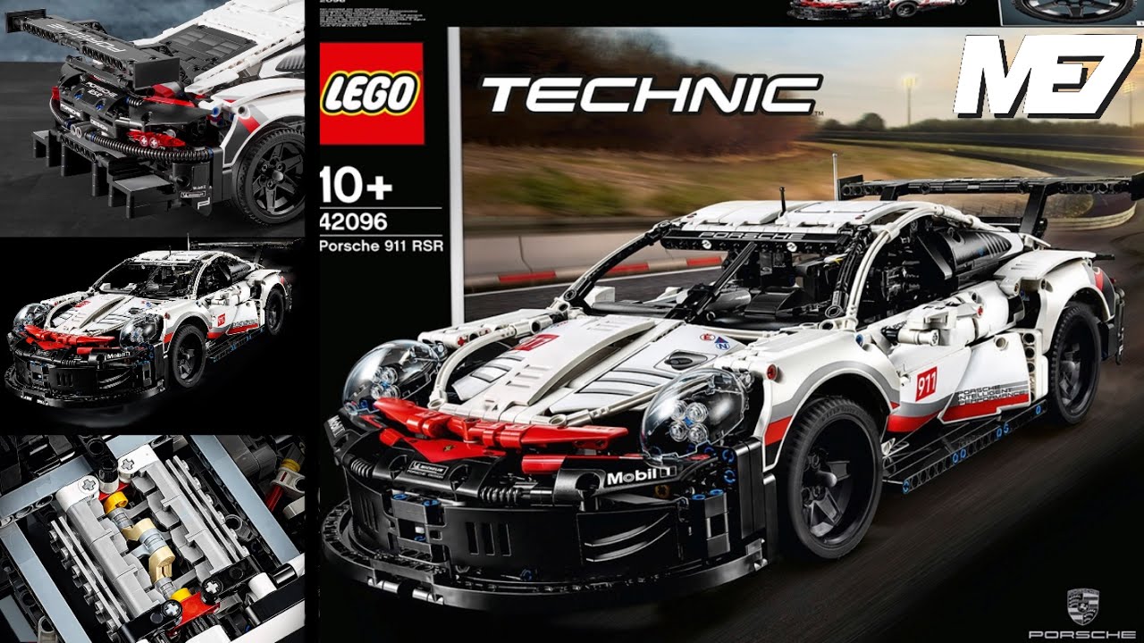 Lego Porsche 911 RSR Build & Review 