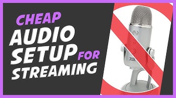 My Audio setup for Live Streaming on Twitch (Cheap)