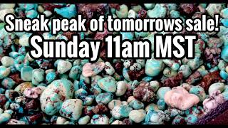 Sneak peak of tomorrow's LIVE SALE 11am MST