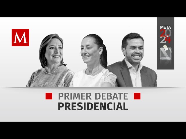 Primer Debate Presidencial 2024 en México #debatepresidencial class=