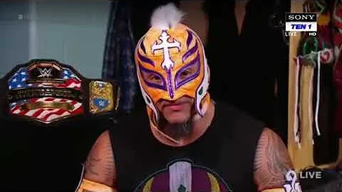 Rey mysterio has words for aop,seth Rollins raw 12/16/19