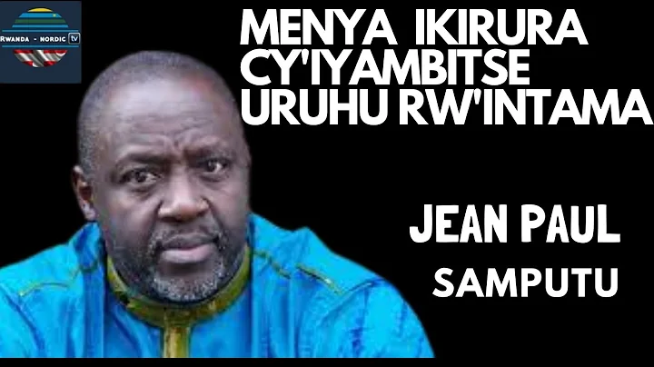 Samputu J.Paul ngo abanyarwanda baba Canada bamuha...
