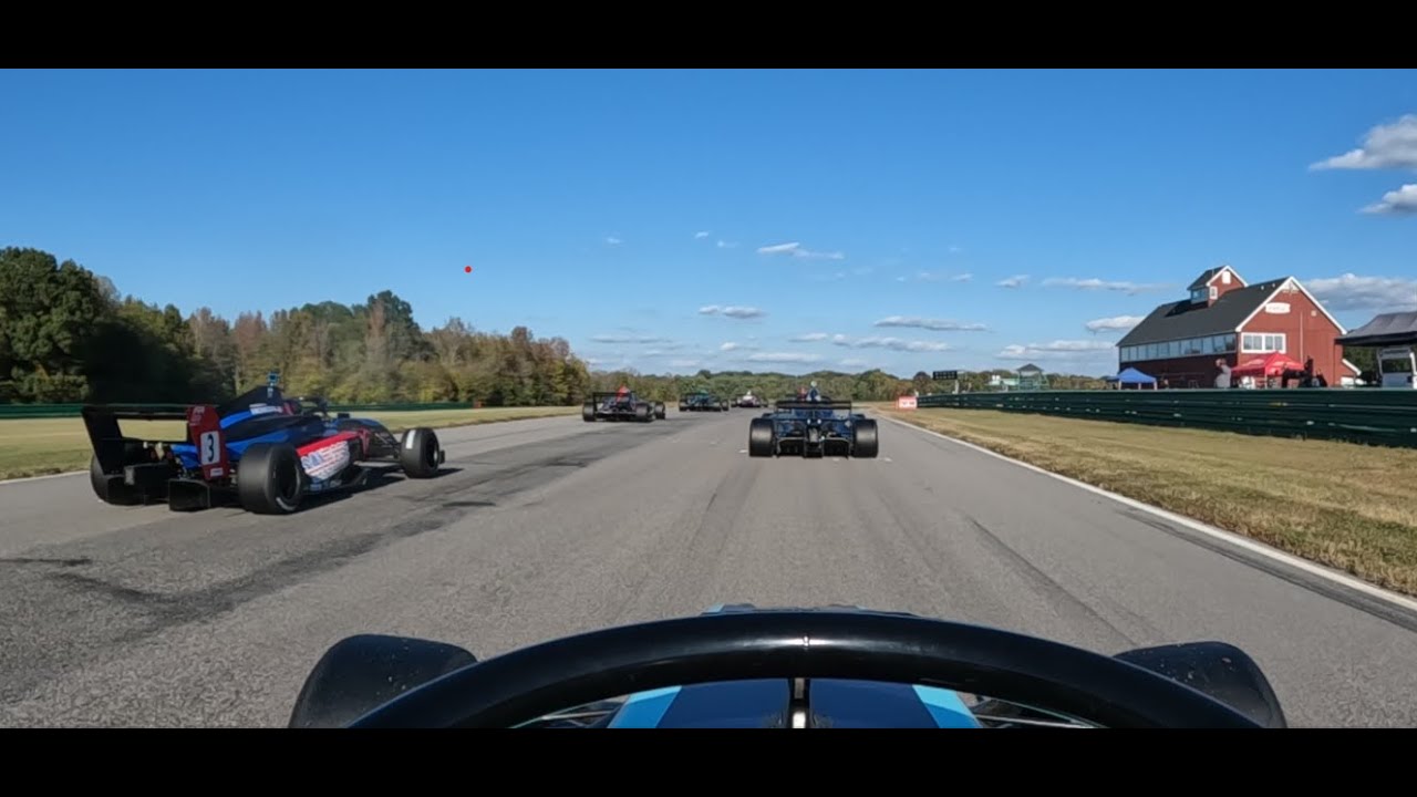 F3 Americas Virginia Race Start || Oliver Westling