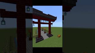 Minecraft Japanese City Build 🇯🇵 #shorts