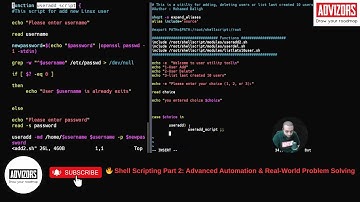 🔥 Shell Scripting Part 2: Advanced Automation & Real-World Problem Solving