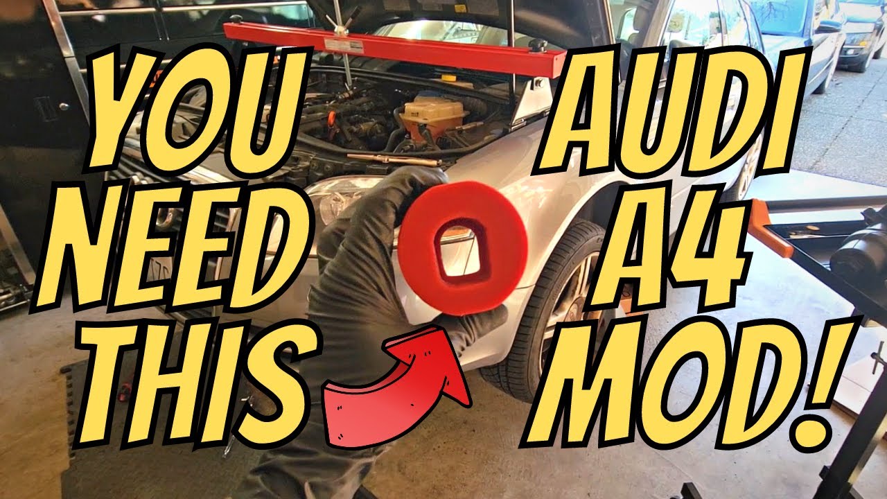 Audi A4 2.0T Front Snub Mount Replacement in Under 3 Minutes DIY