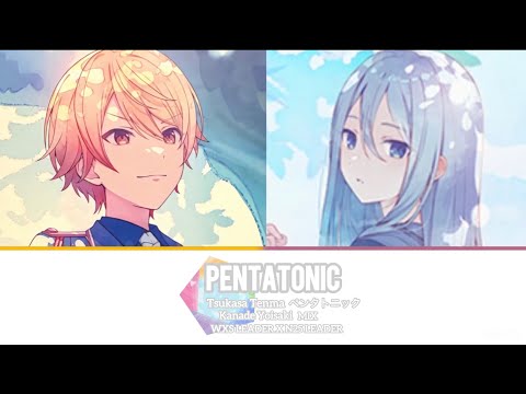 Pentatonic ペンタトニック Kanade Yoisaki Tsukasa Tenma Mix Game Size Project Sekai 5th Anni Song