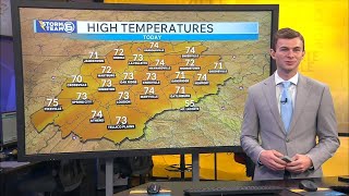 The quiet weather pattern will continue for most the week