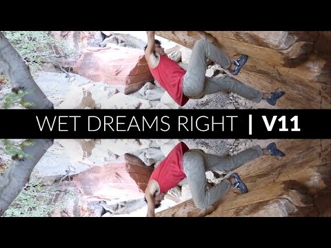 Beta Video for climb Wet Dream Right v11, Red Rock