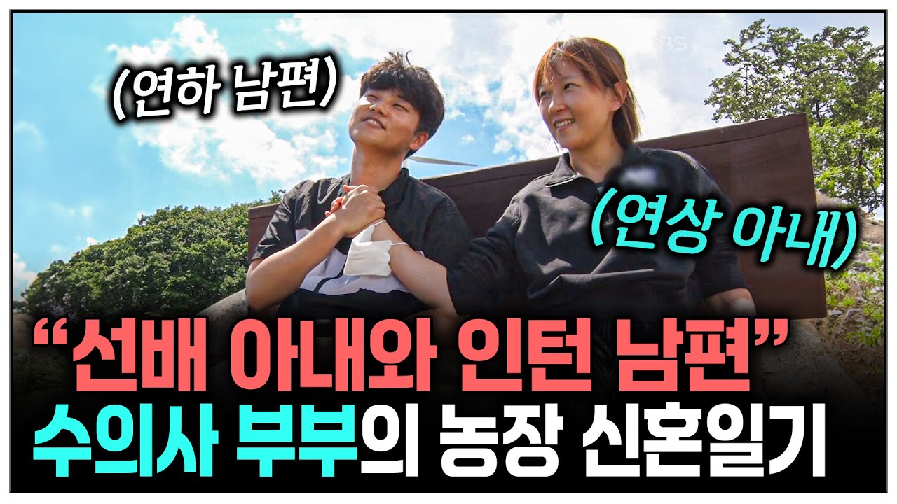 [인간극장] 대동물 수의사 부부인 '인턴 연하 남편'과 '5년 경력 연상 아내'의 신혼일기 | KBS 인간극장 - 내 아내는 보스 220912-220915 방송