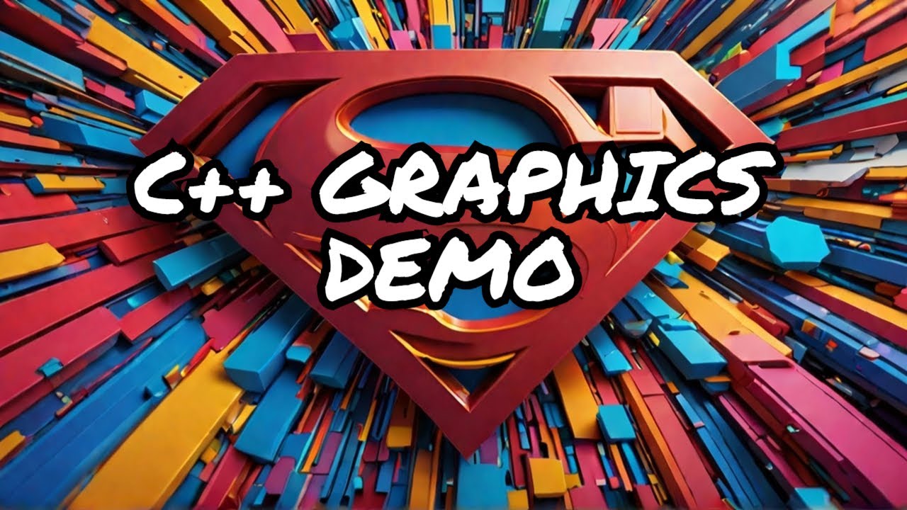 OpenGL Demo Project- 2D Supper-man Logo using C++|| Code::Blocks - YouTube