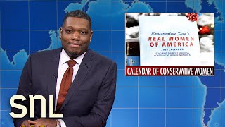 Weekend Update: Alaska Airlines Buys Hawaiian Airlines, Calendar of Conservative Women - SNL