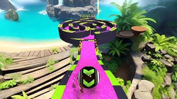 Sky Rolling Balls 3D Gameplay 💥 Naftrix Gaming Game 211 Android iOS