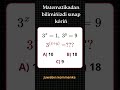 Matematikadan test #math #quiz #test #shorts #iqtes #rek #challenge
