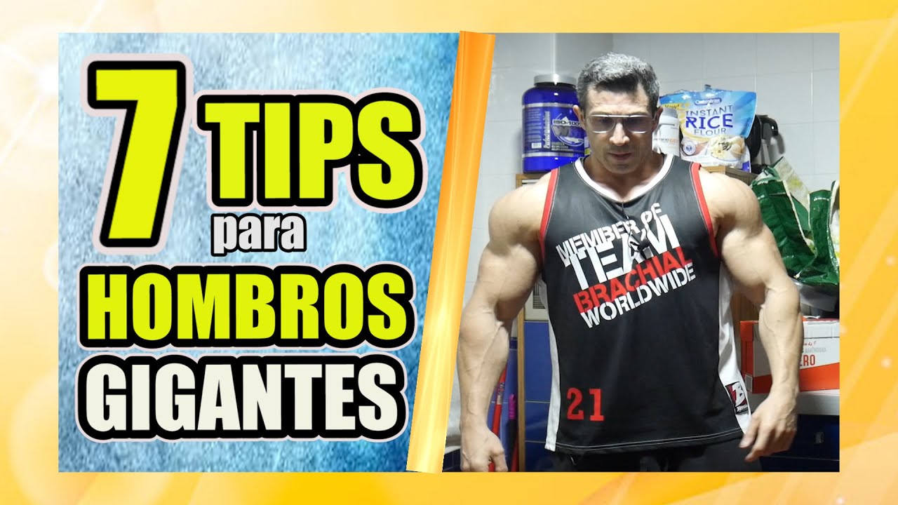 🔴Cómo DESARROLLAR los DELTOIDES | Hombros Gigantes