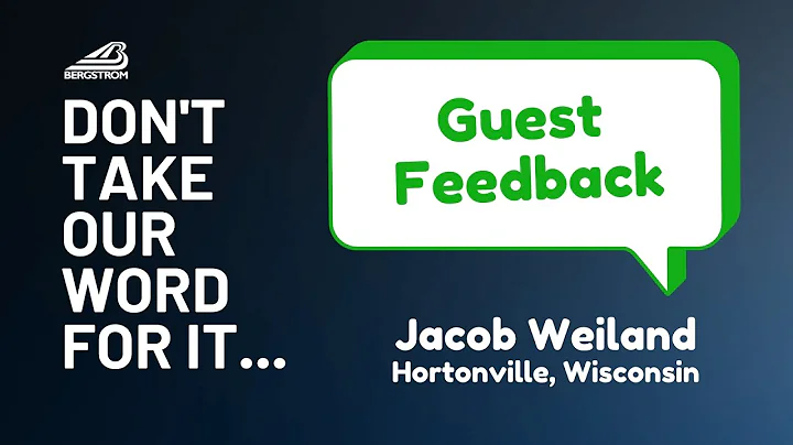 Bergstrom Automotive Guest Feedback | Jacob Weilan...