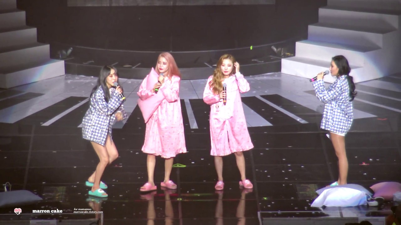 170820 마마무 무지컬 커튼콜 in 부산 - 놓지 않을게 + 멘트