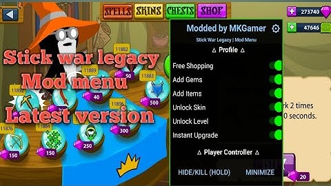 Stick War Legacy Mod Menu - V2023.5.907
