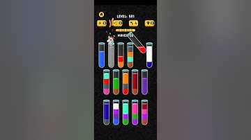 Map 551 Solution||Color Water Sort 3D!