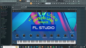 How To Import Analog Lab Banks