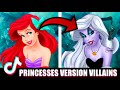 Disney princesses as villains  compilation disney art