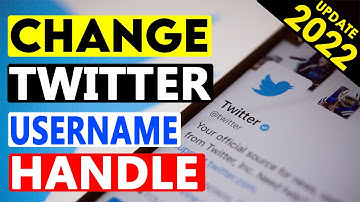 How to Change Your Twitter Username(Handle) on Computer | Do It Yourself.