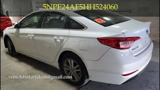 Hyundai Sonata SE 2017 - 5NPE24AF5HH524060