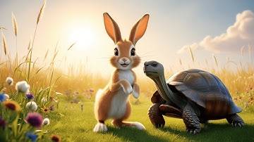 The Rabbit and Turtle Story: A Life Lesson on Patience and Perseverance | Kids Story| Bed time story