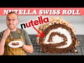 Delicious Nutella Swiss Roll Cake - The Scran Line