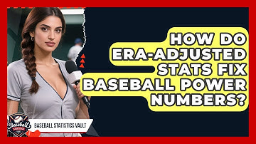 How Do Era-adjusted Stats Fix Baseball Power Numbers? - Baseball Statistics Vault