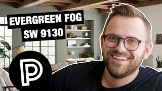 Breaking Down The COLOR OF THE YEAR | SHERWIN WILLIAMS EVERGREEN FOG