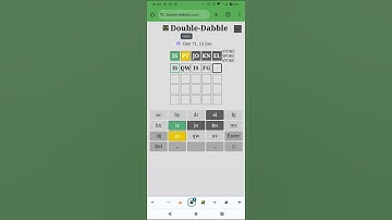 Wordle with paired-up letters! (Double-dabble puzzle for 13 June 24) #speedsolving #puzzle