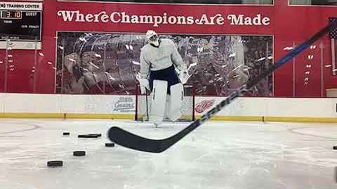 Goalie Session w/ a NHL Goalie Coach: Raw Footage ...