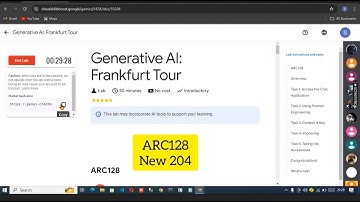 Generative AI: Frankfrut Tour #ARC126 ||Level 3: GenAIus Chats lab new solution || #gcp #googlecloud