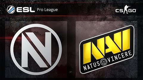 CS:GO - enVyUS vs. NaVi [Overpass] - ESL Pro League Season 1 Finals - Semifinal Map 2