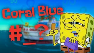What Number Was Spongebobs Coral Blue Lipstick? Coral Blue Semi-Gloss Lipstick Mystery