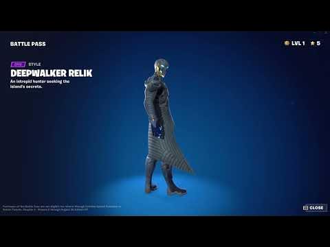 DEEPWALKER RELIK FORTNITE - YouTube