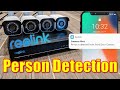 Reolink Person & Vehicle Detection 4K Camera System | NO Fees 100% Local Install | RLK8-810B4-A